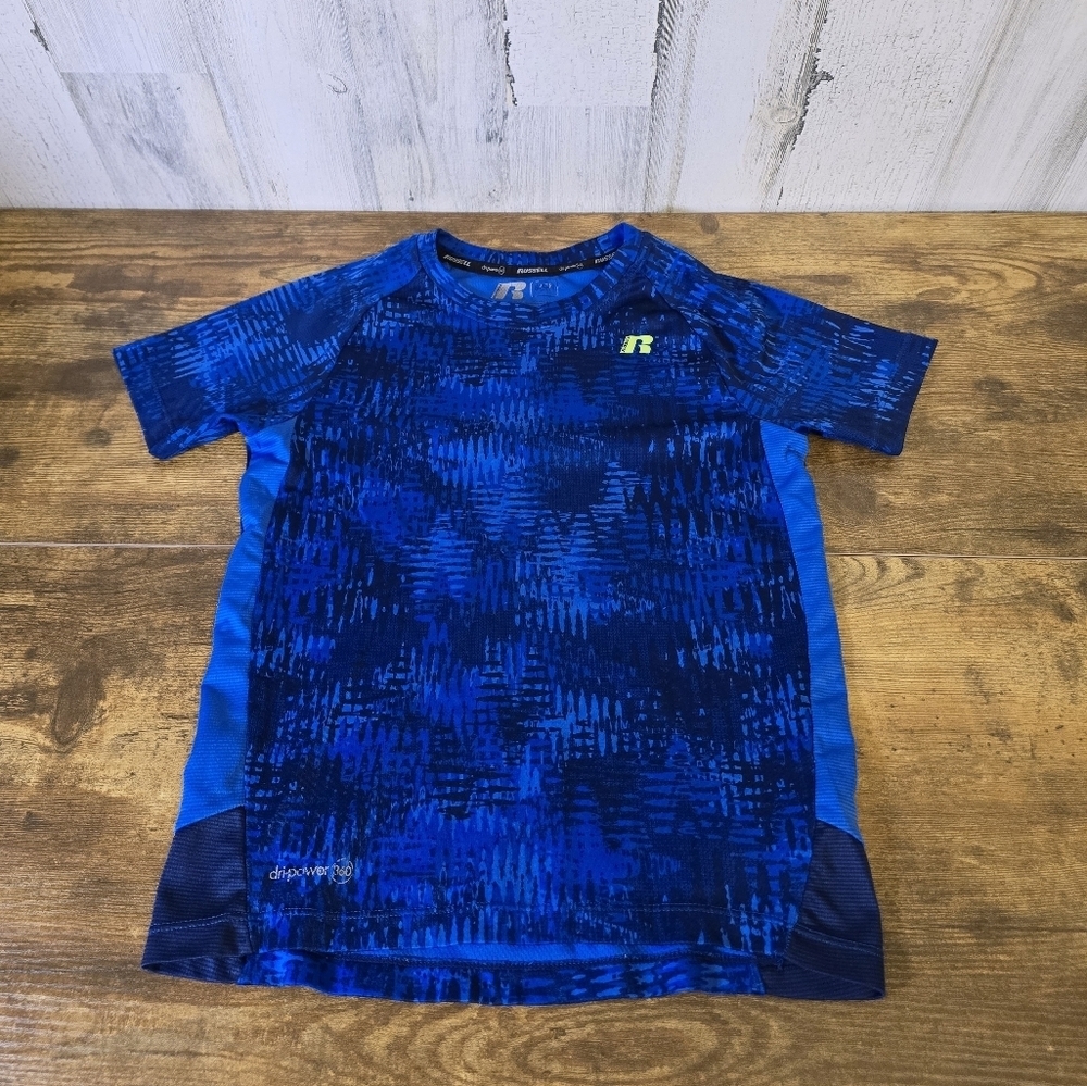 Boys Russell Athletic Blue T-Shirt boys size small 6-7